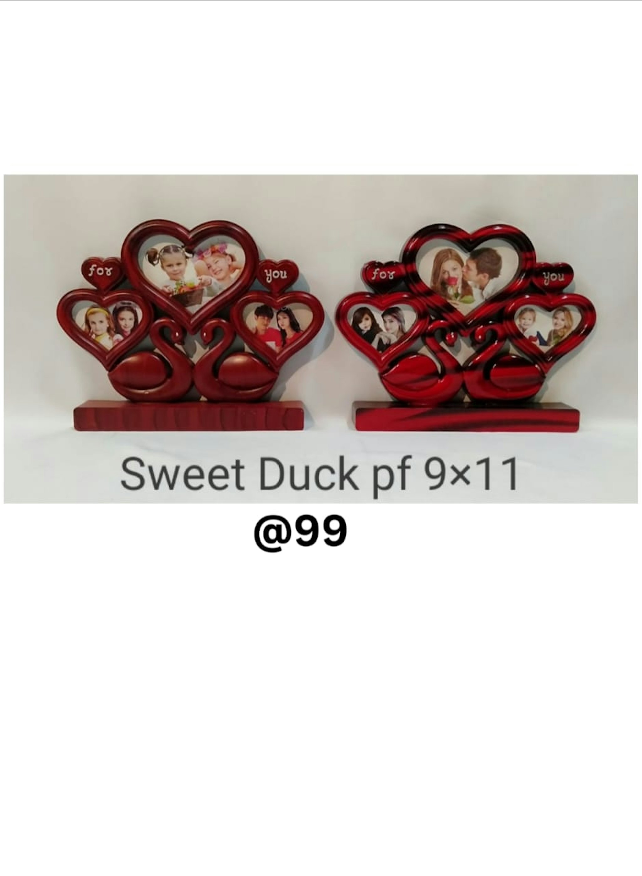 SWEET DUCK PLASTIC PHOTO FRAME 