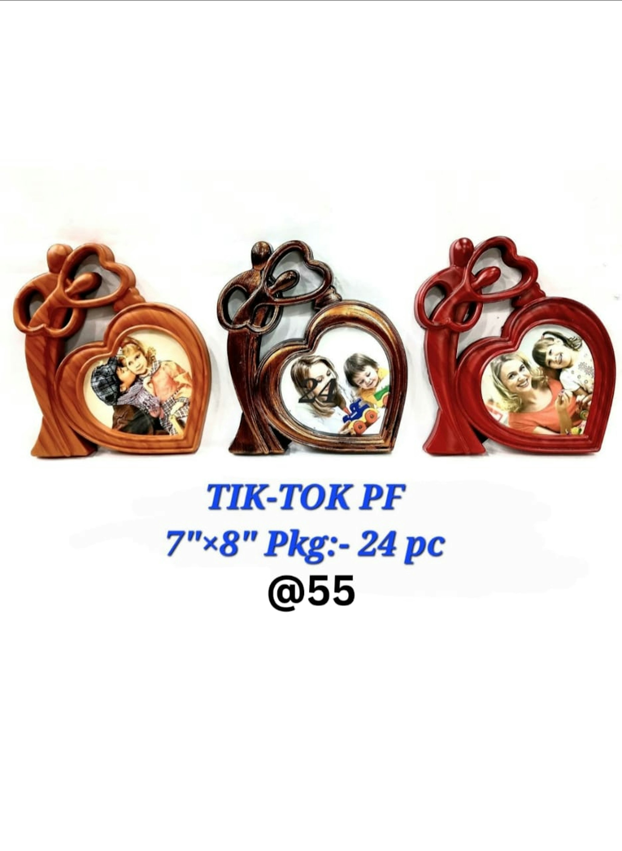 TIK TOK PLASTIC PHOTO FRAME 