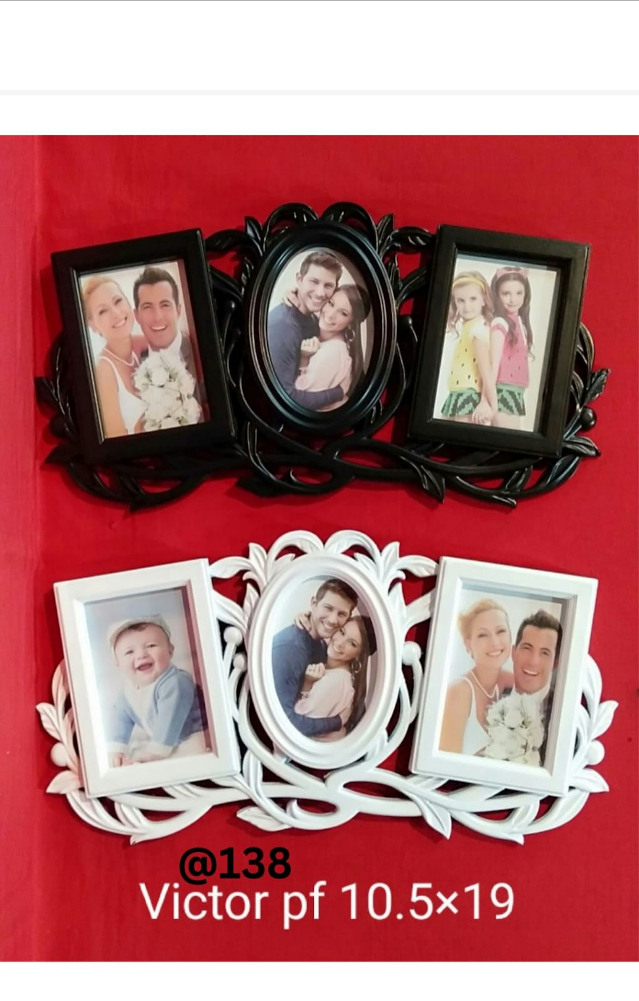 VICTOR FAMILY PLASTIC PHOTO FRAME 