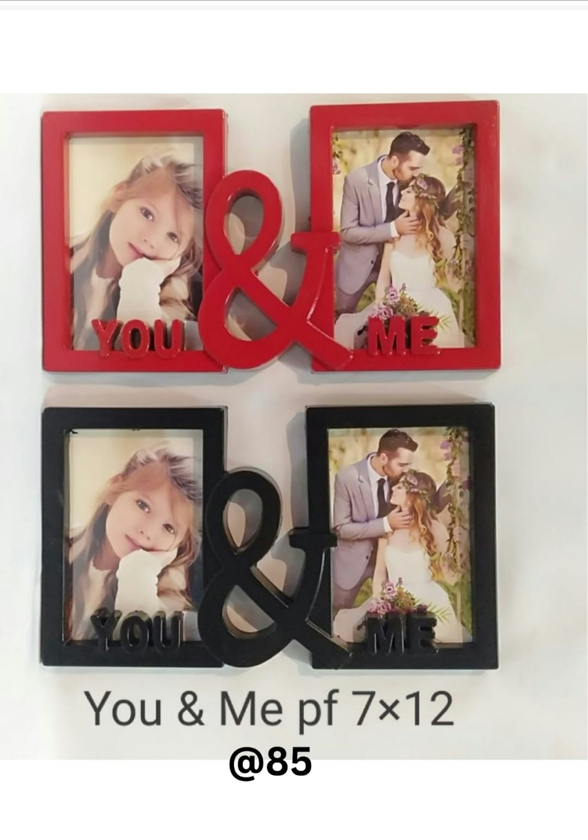 YOU AND ME PLASTIC PHOTO FRAME 