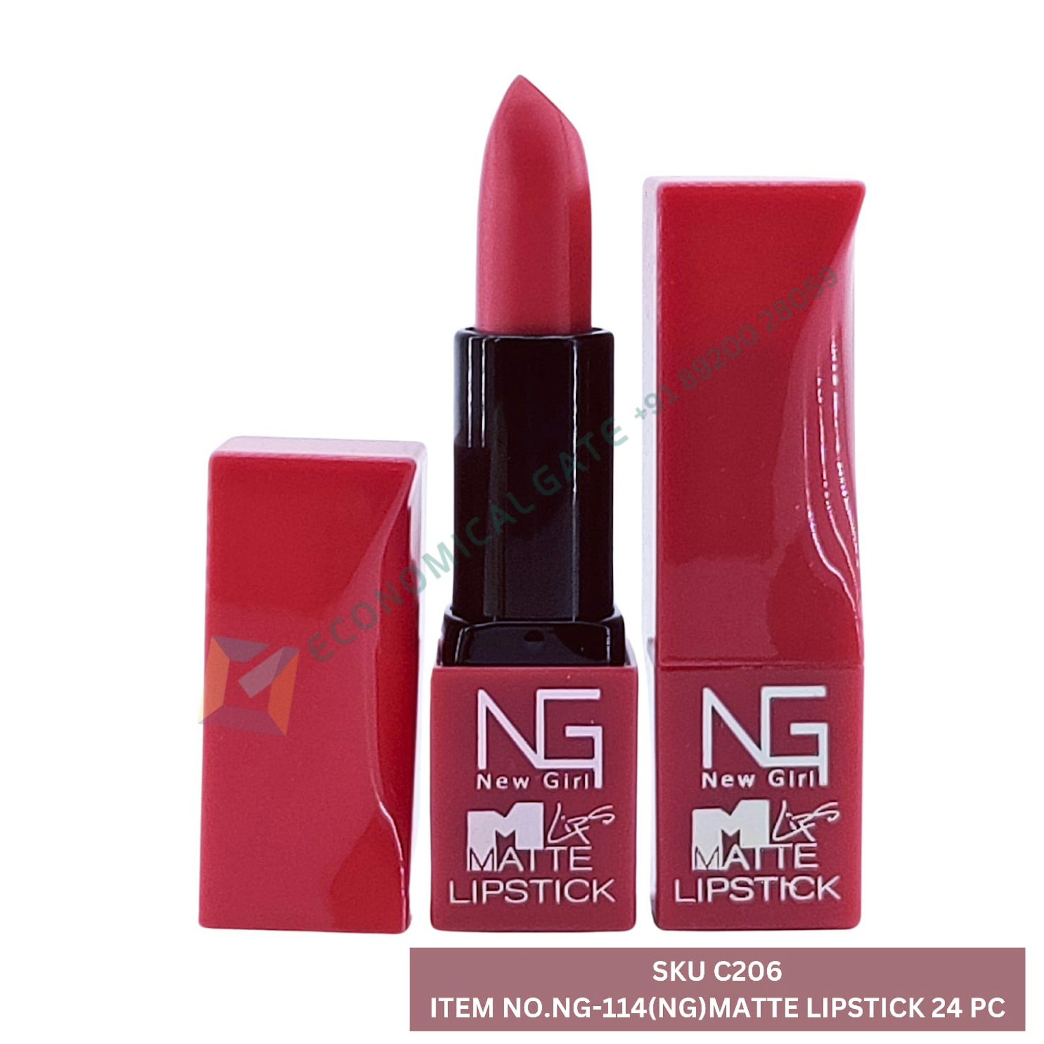 NG114 (NG)MATTE LIPSTICK 24 PC PACKING BOX 