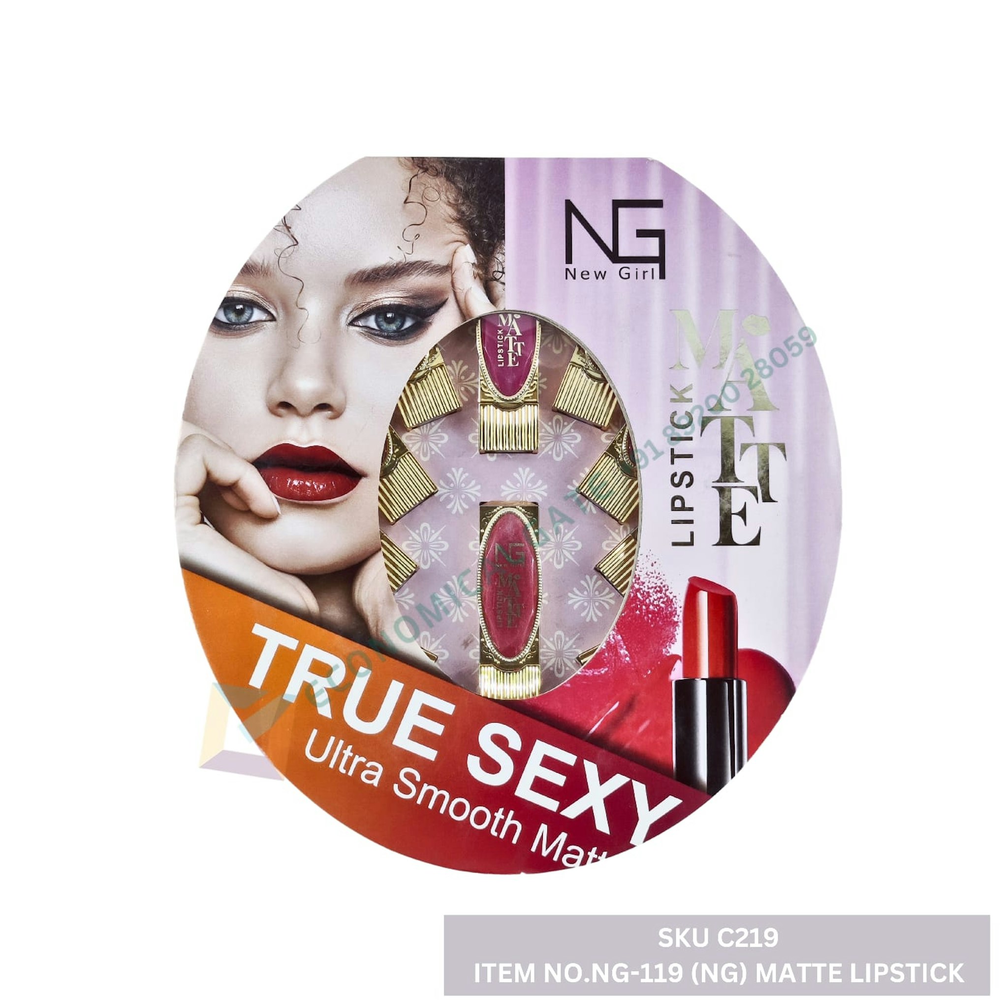 NG119(NG) MATTE LIPSTICK 12 PC PACKING BOX