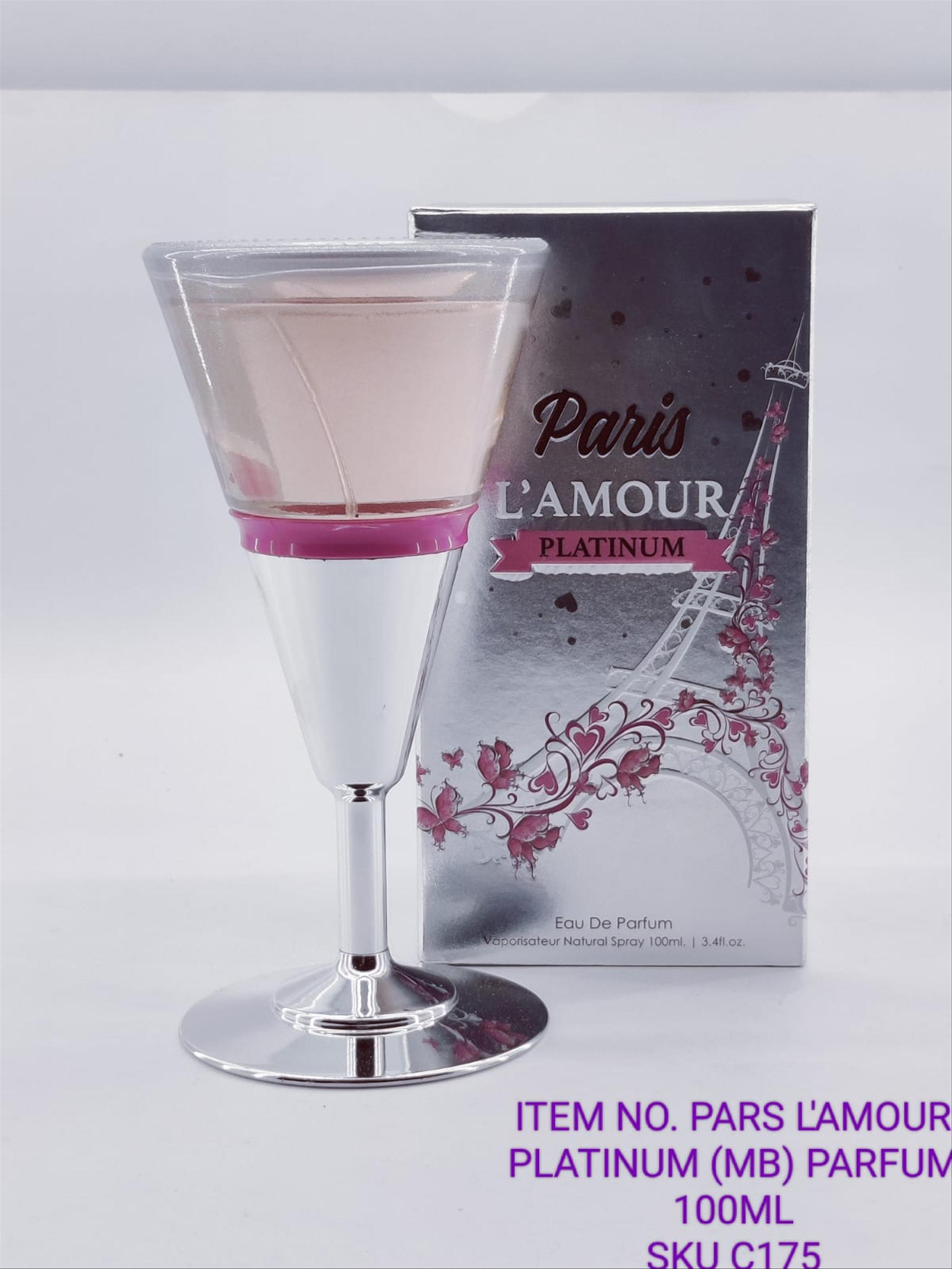 PARIS L'AMOUR PLATINUM (MB) PERFUME 100 ML