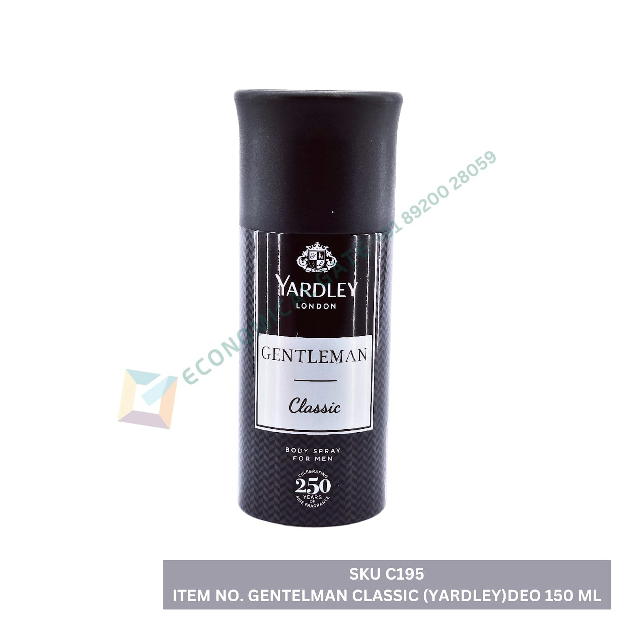 GENTELMAN CLASSIC (YAEDLEY) DEO 150 ML