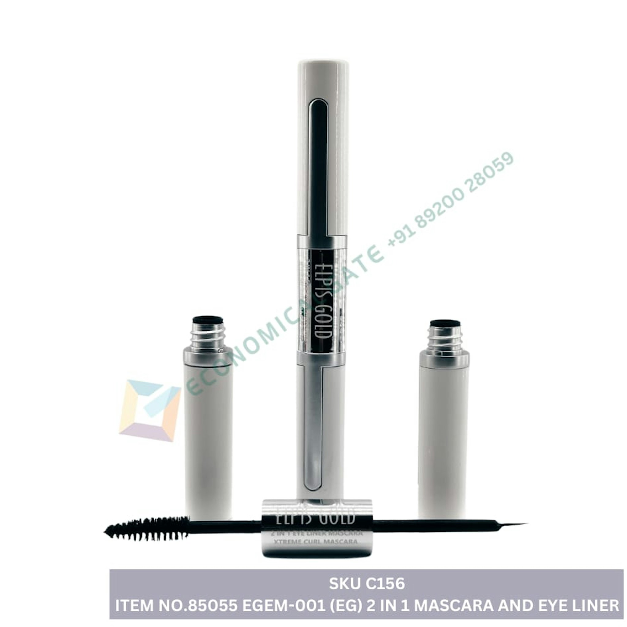 85055 (EGEM)-001 (EG) 2 IN 1 MASCARA AND EYE LINER 