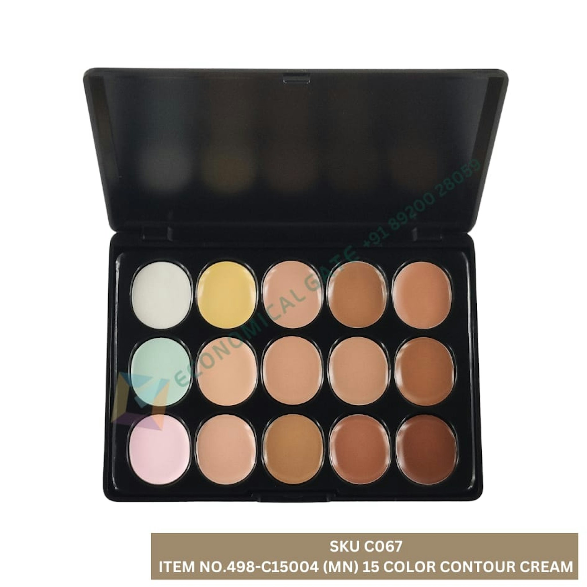 498-C15004(MN) 15 COLOUR CONTOUR CREAM 