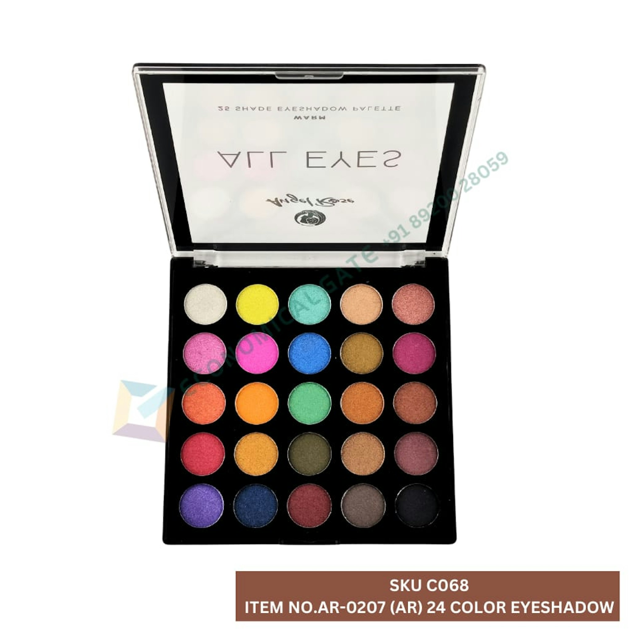 AR-0207 (AR) 24 COLOUR EYE SHADOW 