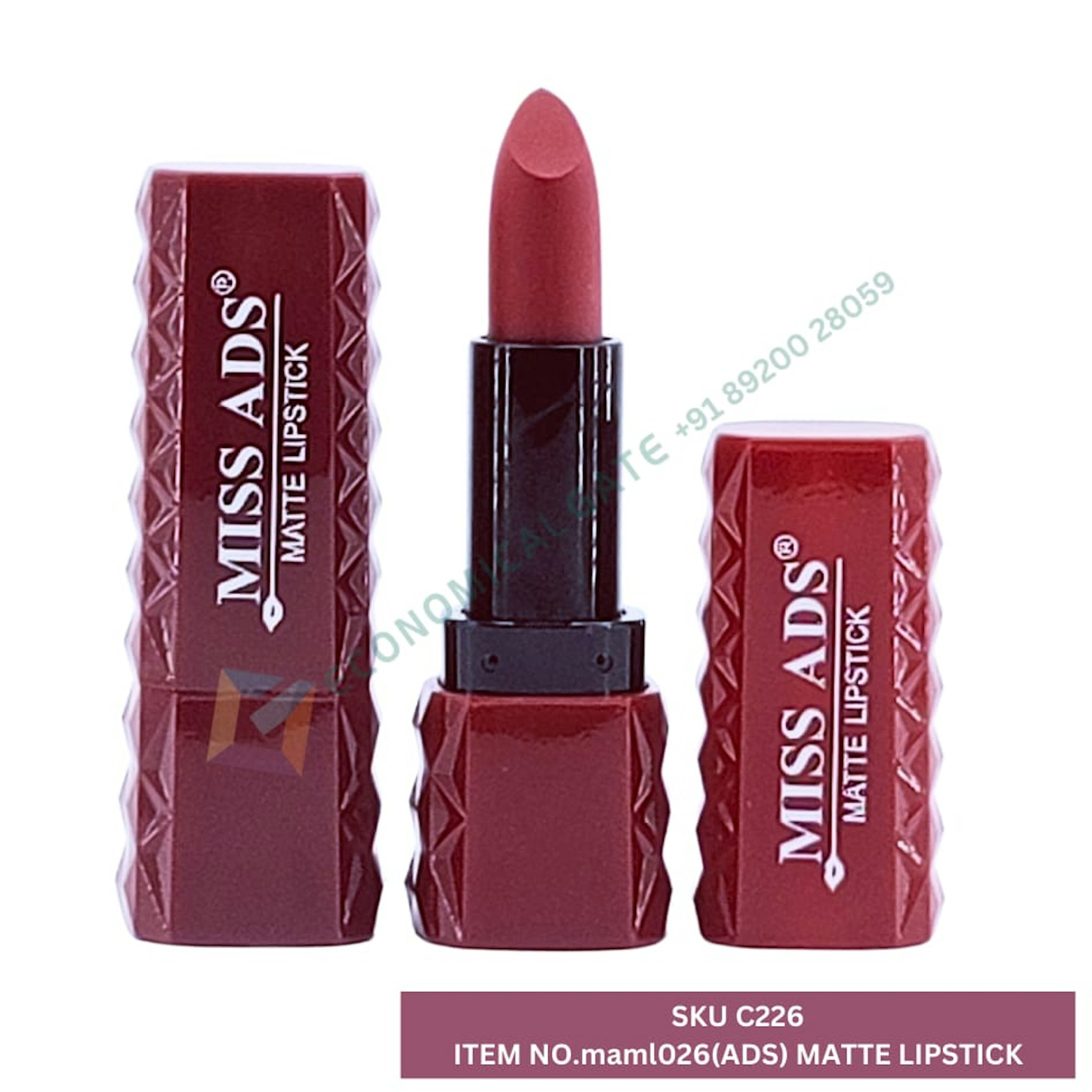 MAML026 (ADS) MATTE LIPSTICK 12 PC BOX 