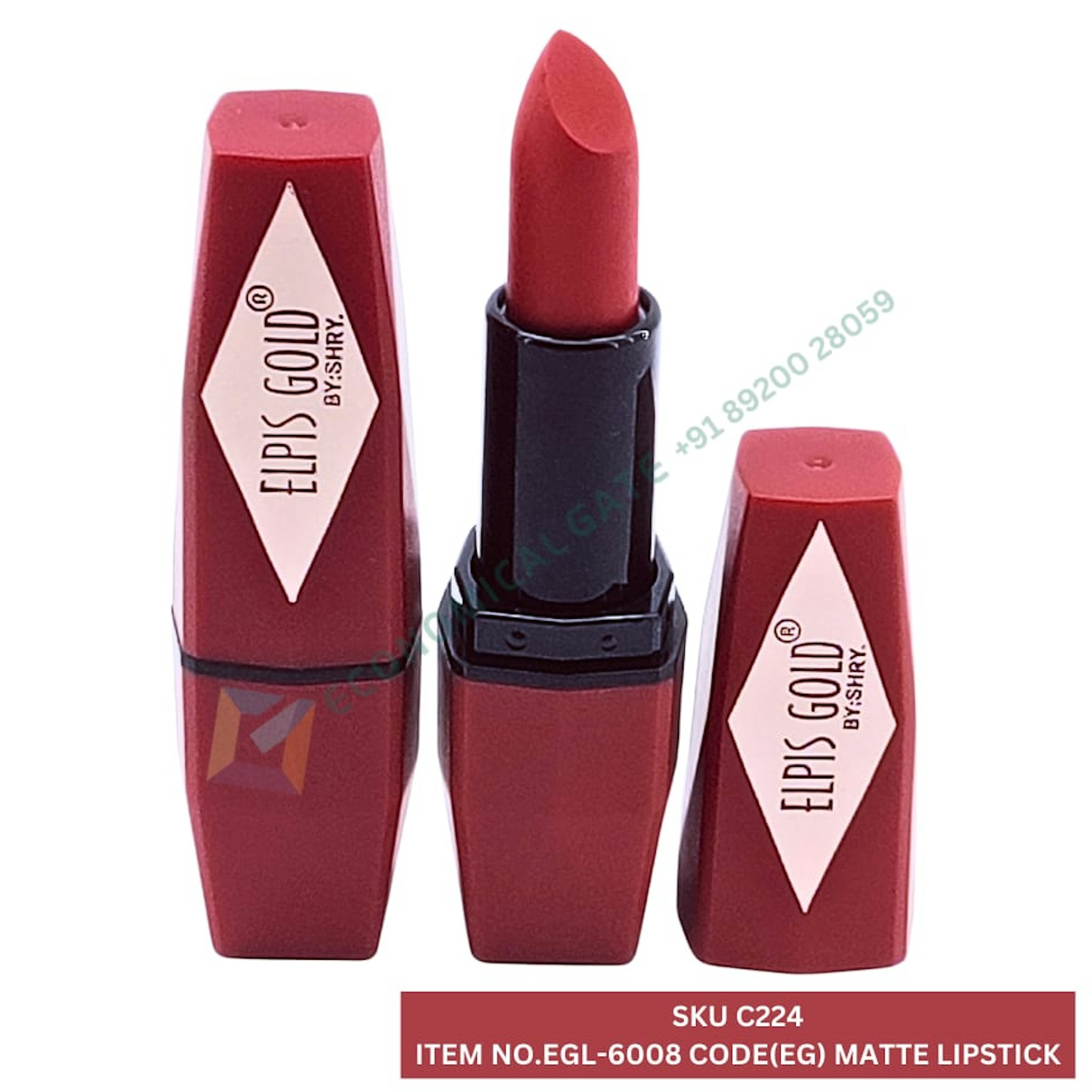 EGL-6008 CODE (EG) MATTE LIPSTICK 12 PC BOX  