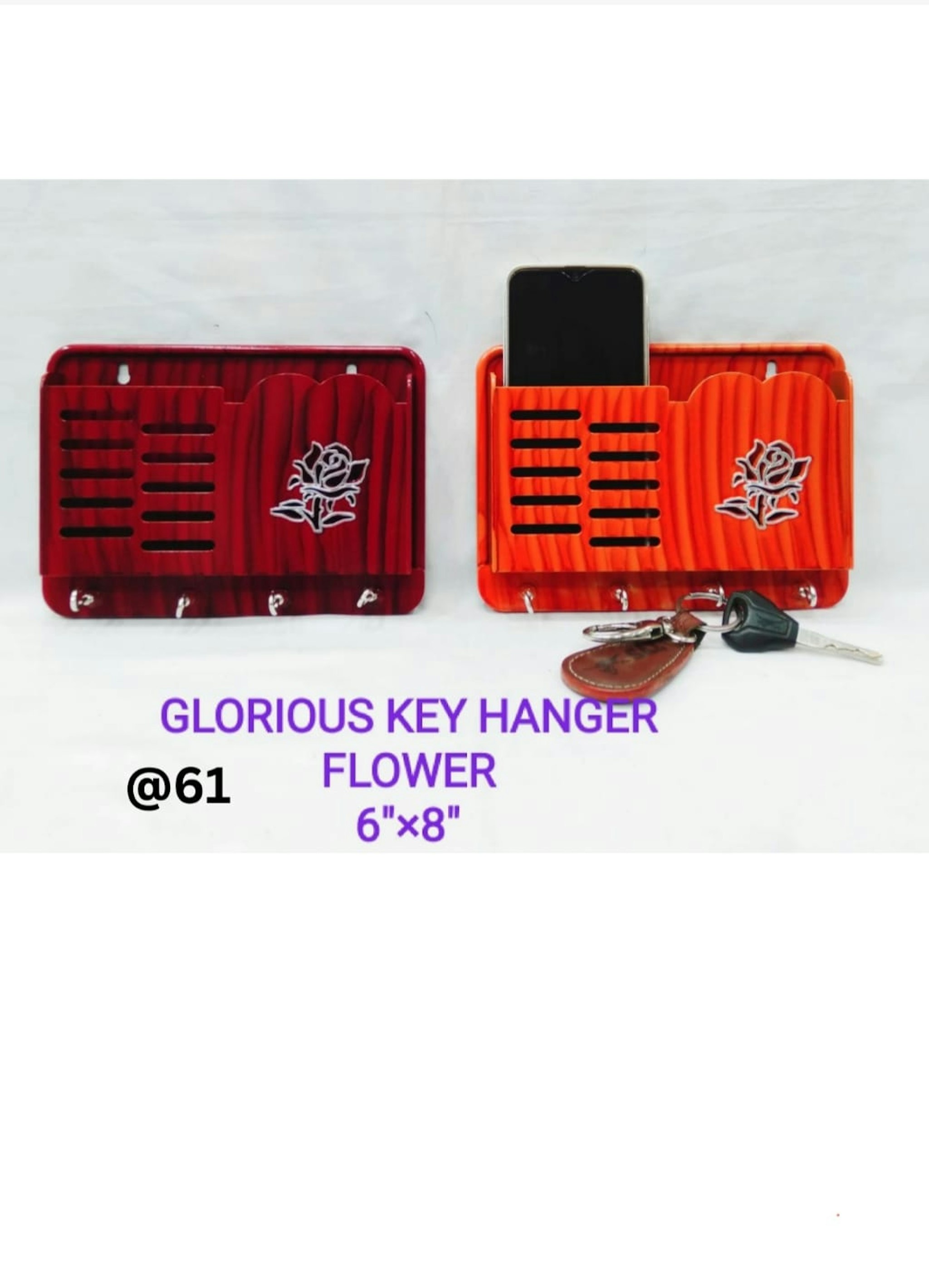 GLORIOUS KEY HANGER (FLOWER )