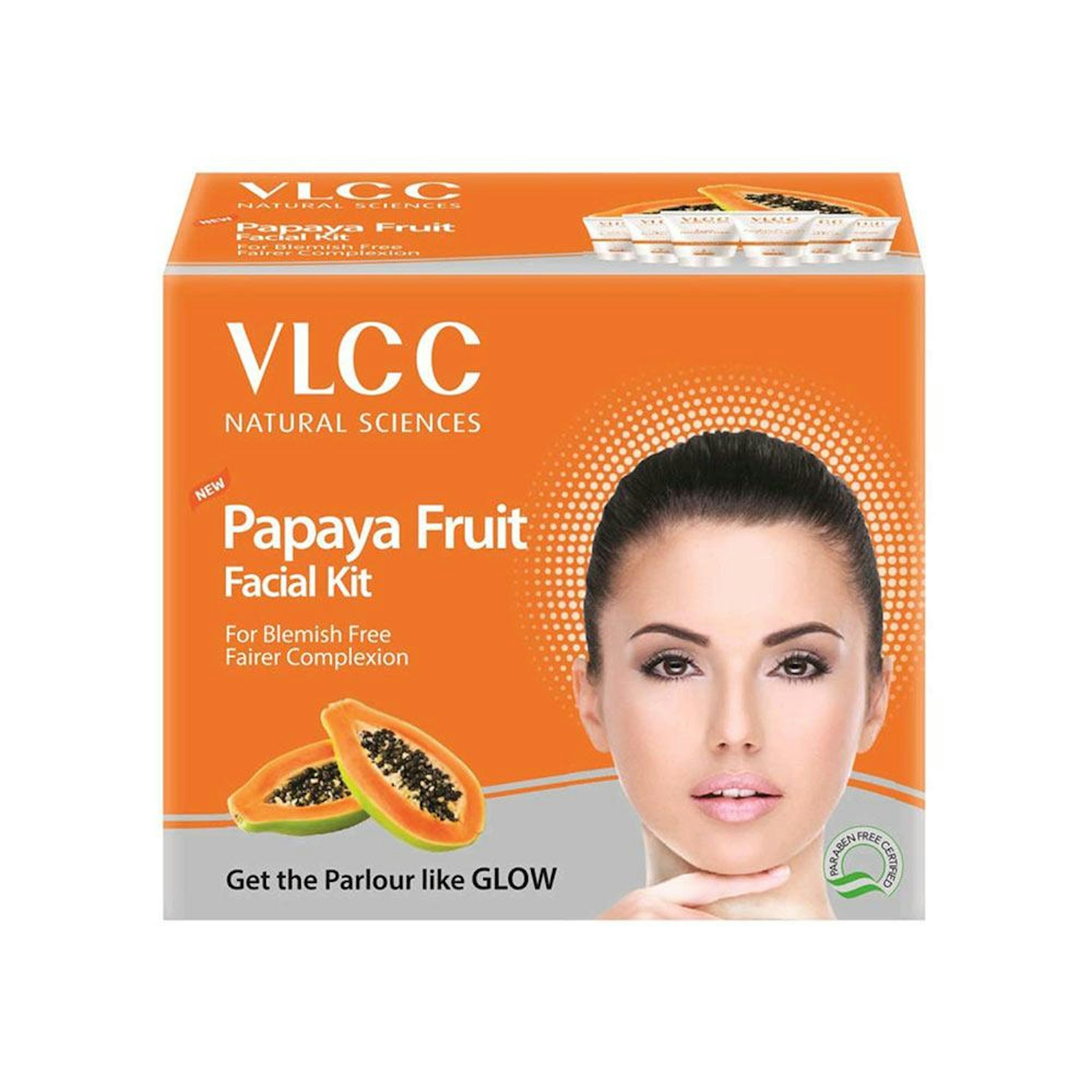 VLCC PAPAYA FRUIT FACIAL KIT  60 GM  (MRP  300)