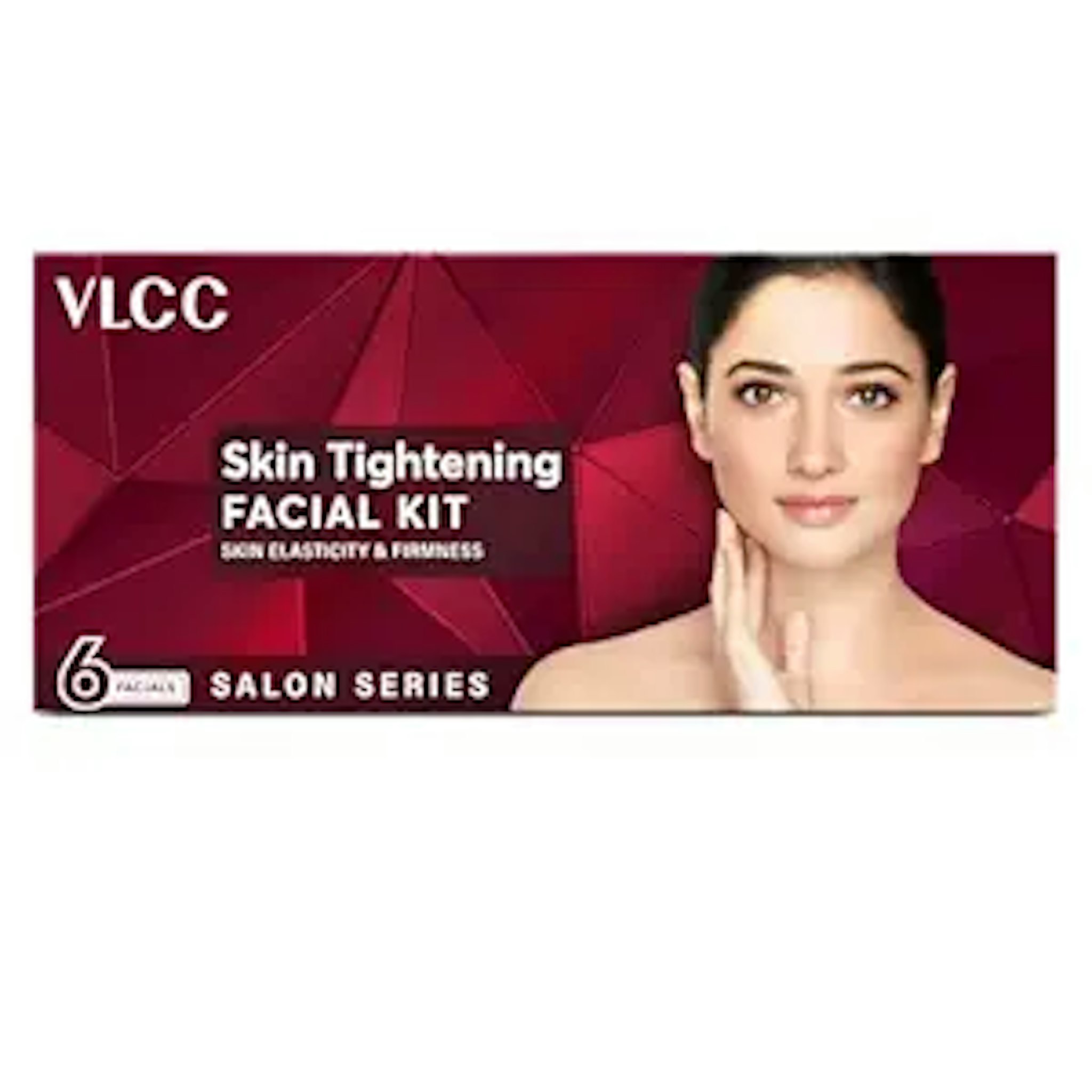 VLCC SKIN TIGHTENING FACIAL KIT 6 SALON SERIES 300 GM  (MRP 670) 