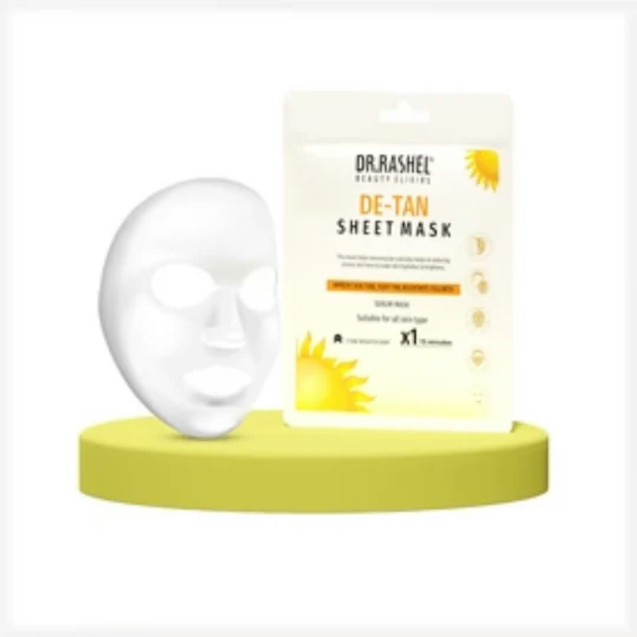 DR RASHEL DE-TAN  SHEET MASK 