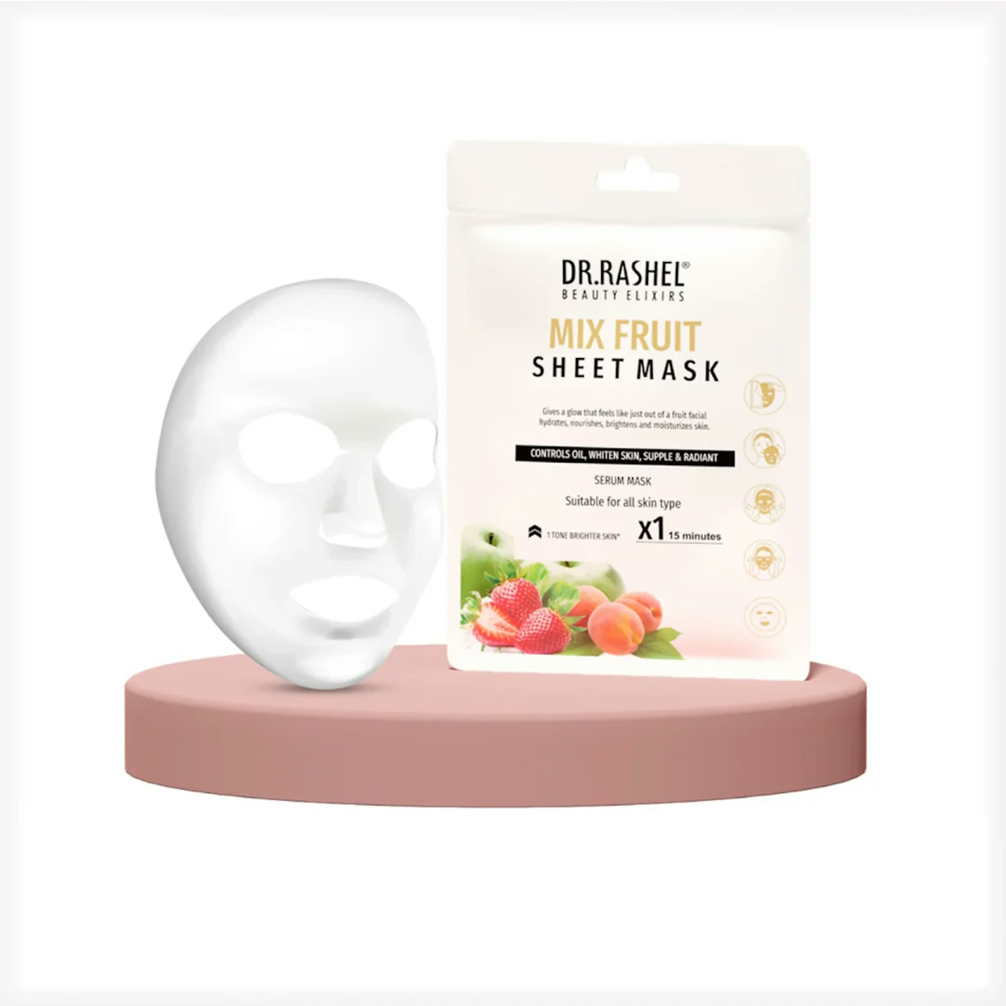 DR RASHEL MIX FRUIT SHEET MASK 