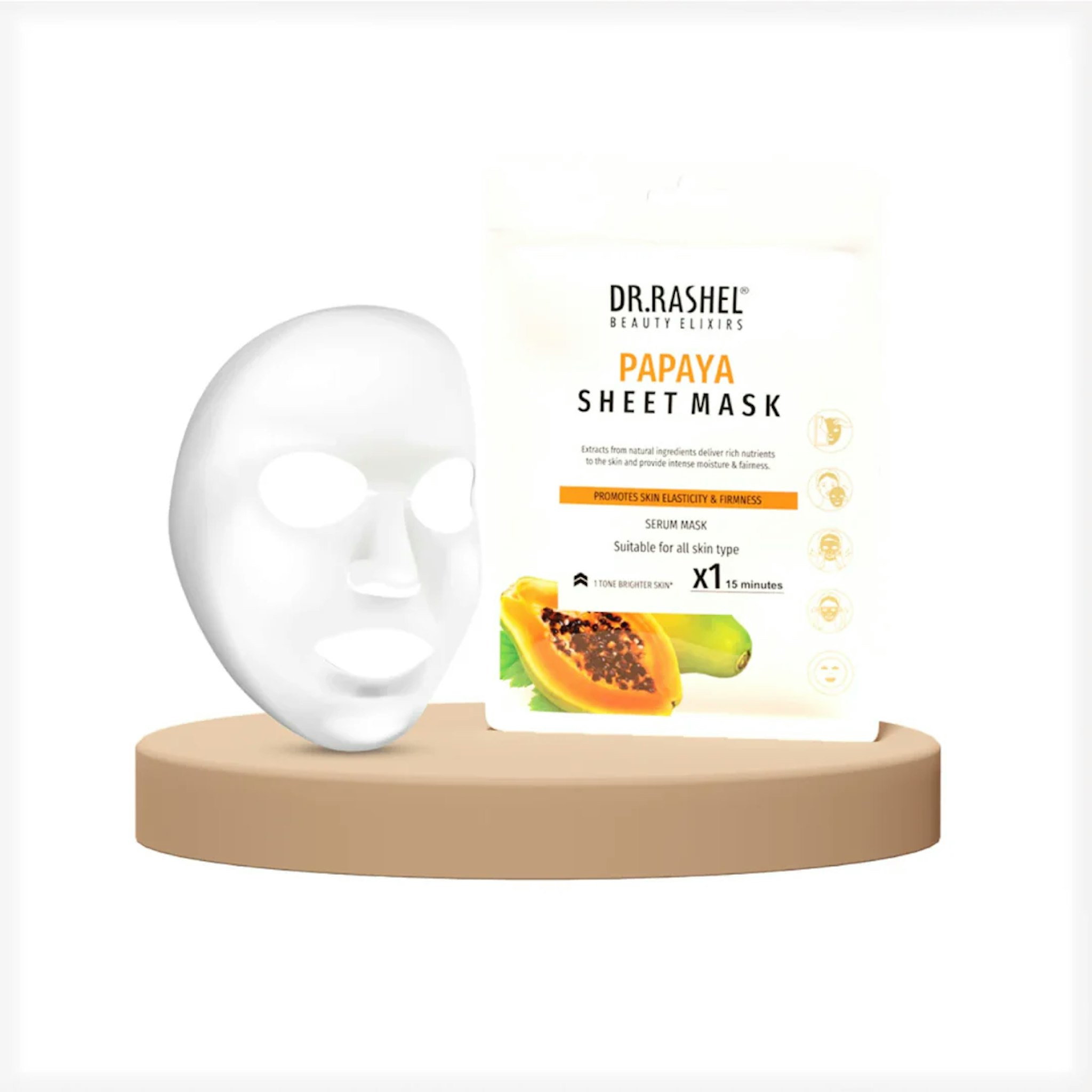 DR RASHEL PAPAYA   SHEET MASK 