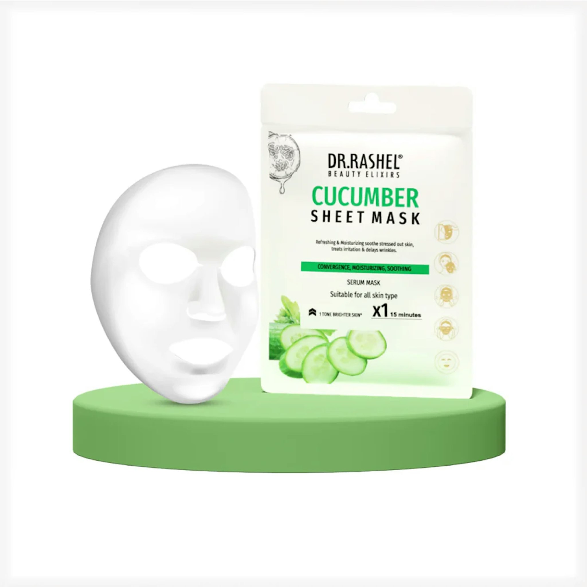 DR RASHEL CUCUMBER  SHEET MASK 