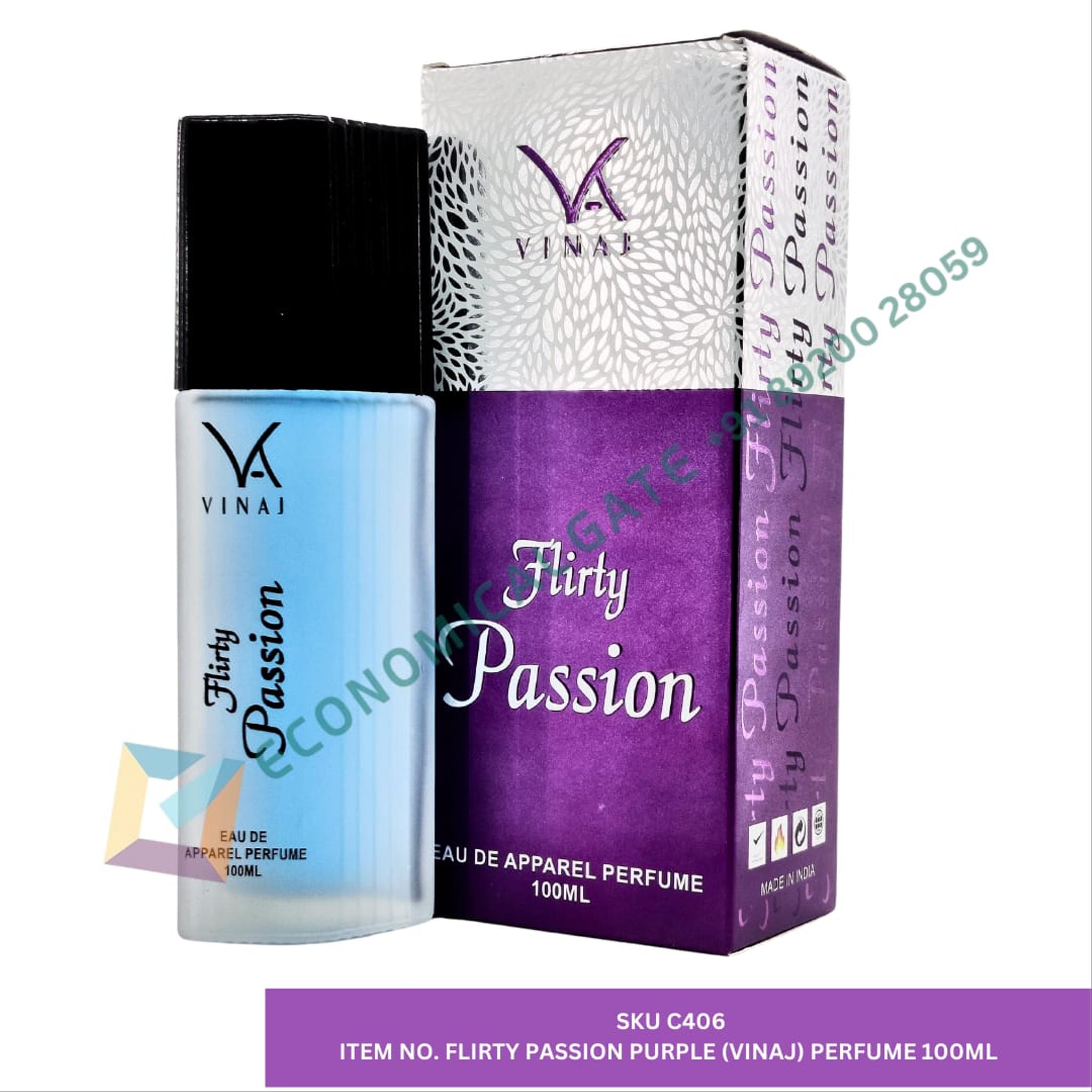 FLIRTY PASSION PURPLE (VINAJ) PERFUME 100 ML 