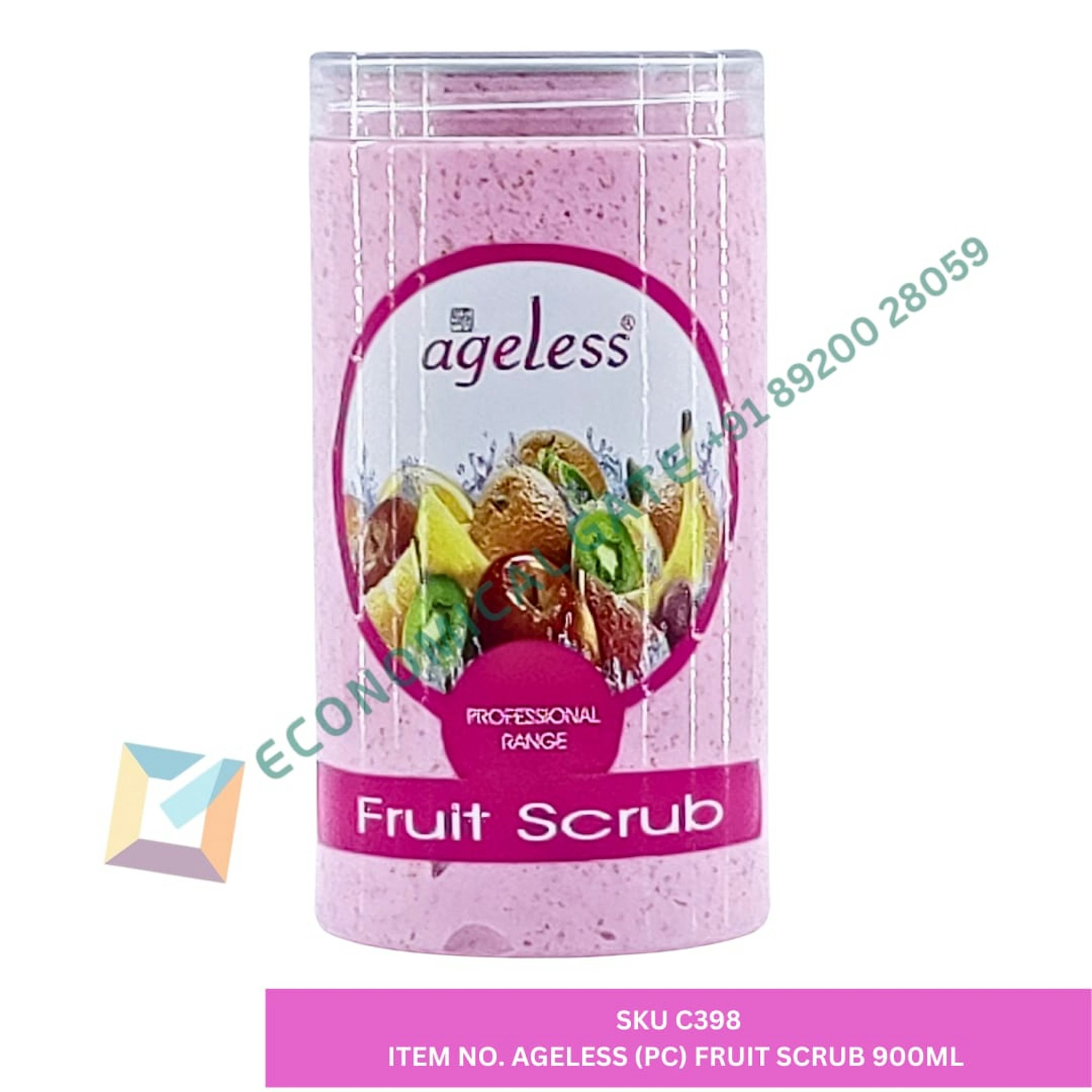 AGE LESS (PC) FRUIT SCRUB  900 ML 